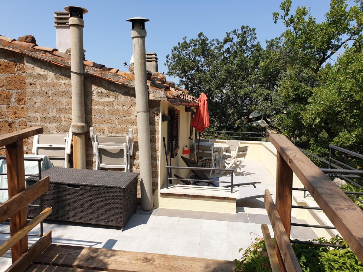 Le Querciolaie Monte Cavallo - Upper Apartment ساتورنيا المظهر الخارجي الصورة